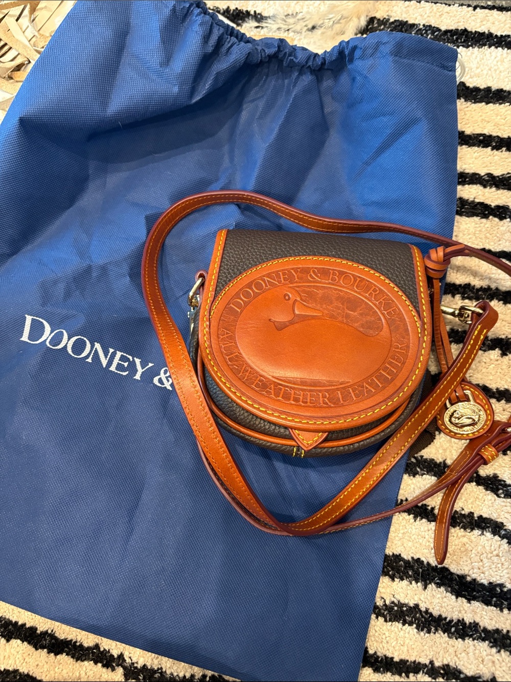 Dooney & Bourke All Weather Leather II Duck Bag - Picture 8 of 10